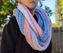 Load image into Gallery viewer, Pride Flag Ombre Infinity Scarf