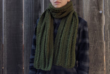 Load image into Gallery viewer, Mossy Rows Scarf
